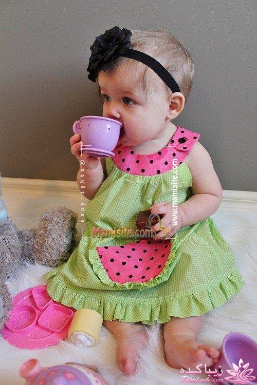 يه عالمه مدل لباس بچه براي ني ني هاي ناز و خوشگل